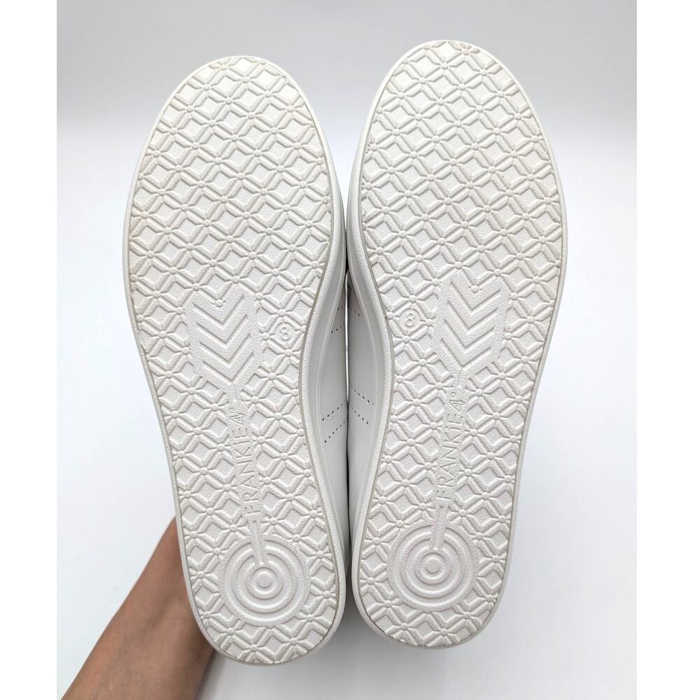 FRANKIE4 Drew Lace-Up Sneaker Shoes Round Toe Women's White Size US8 EU38 - Picture 8 of 11